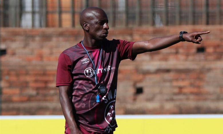 Outgoing Swallows Interim coach Musa Nyatama