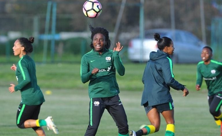 Banyana Banyna striker Ode Fulutidilu