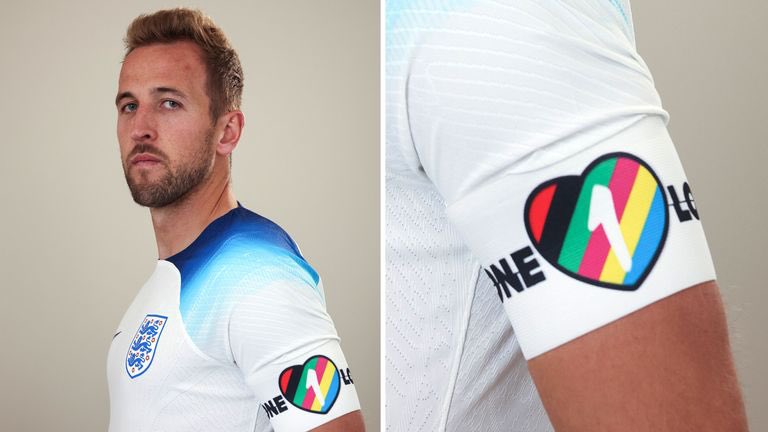 FIFA has banned Harry Kane and other from wearing the One Love armband