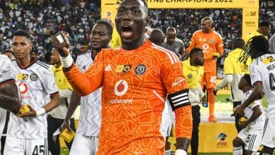 Orlando Pirates goalkeeper Richard Ofori has taken to Instagram to celebrate the MTN8 Cup triumph amidst the heartbreak of missing out on the FIFA World Cup.