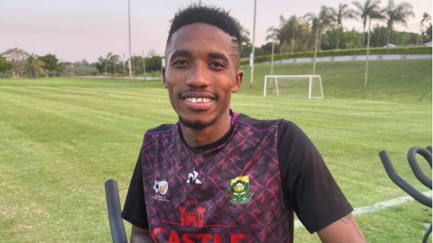 Bafana Bafana winger Monnapule Saleng