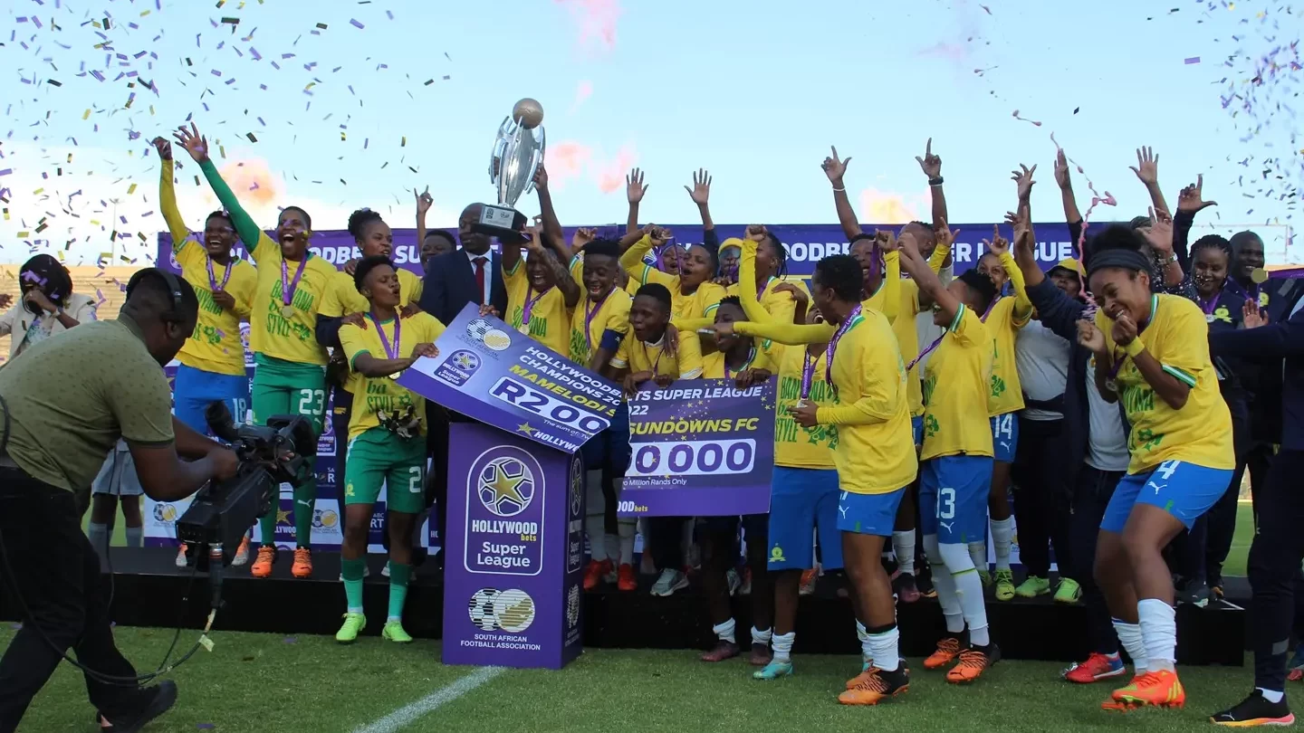 Sundowns Ladies crowned the Hollywoodbets Super League champions