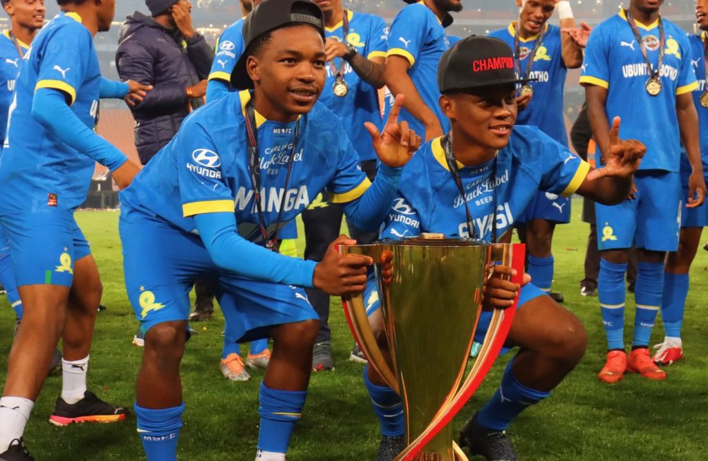 Sundowns had academy players on the bench in the Carling Cup final