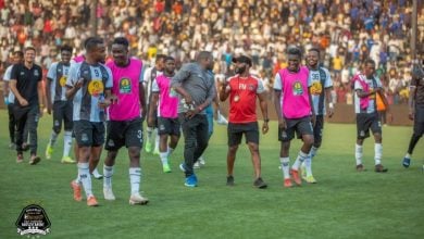 TP Mazembe claim they are stranded in Durban because their six players' passports went missing on Wednesday during the CAF Confederation Cup match against Royal AM.