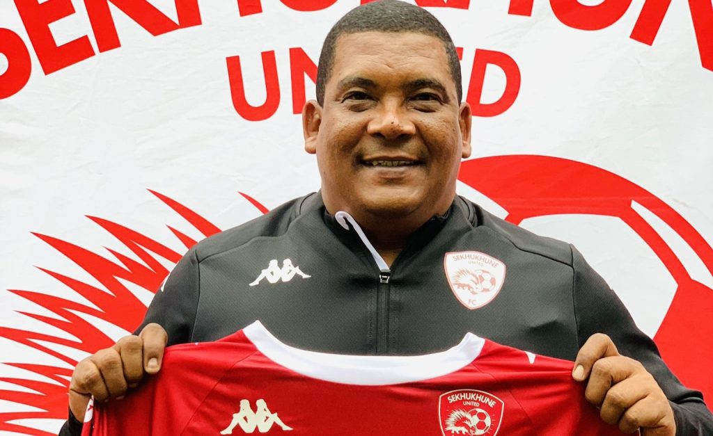 Truter after getting appointed as the new Sekhukhune head coach
