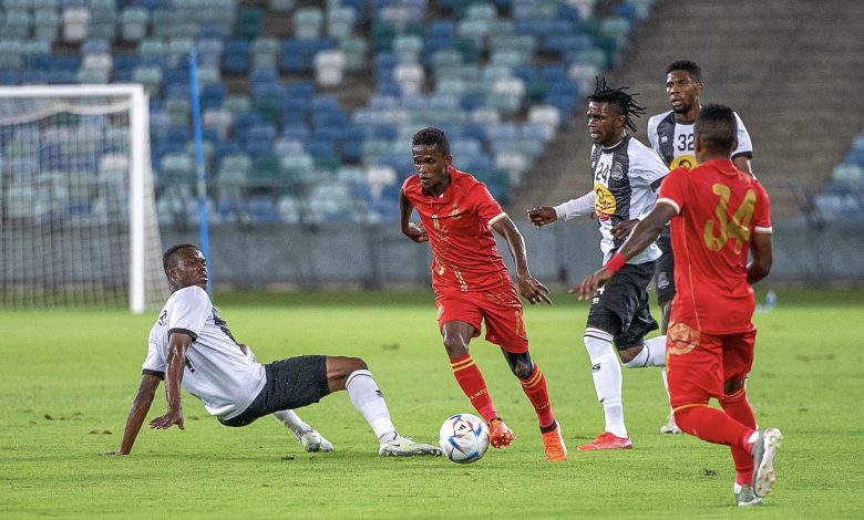 Royal AM in action against TP Mazembe