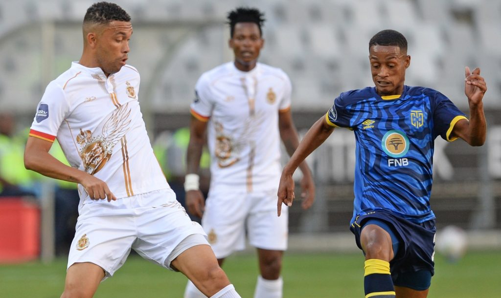 Cape Town City against Royal AM at DHL Stadium 