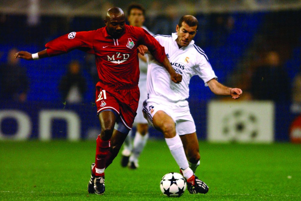Bennett Mnguni pocketed prime Zinedine Zidane