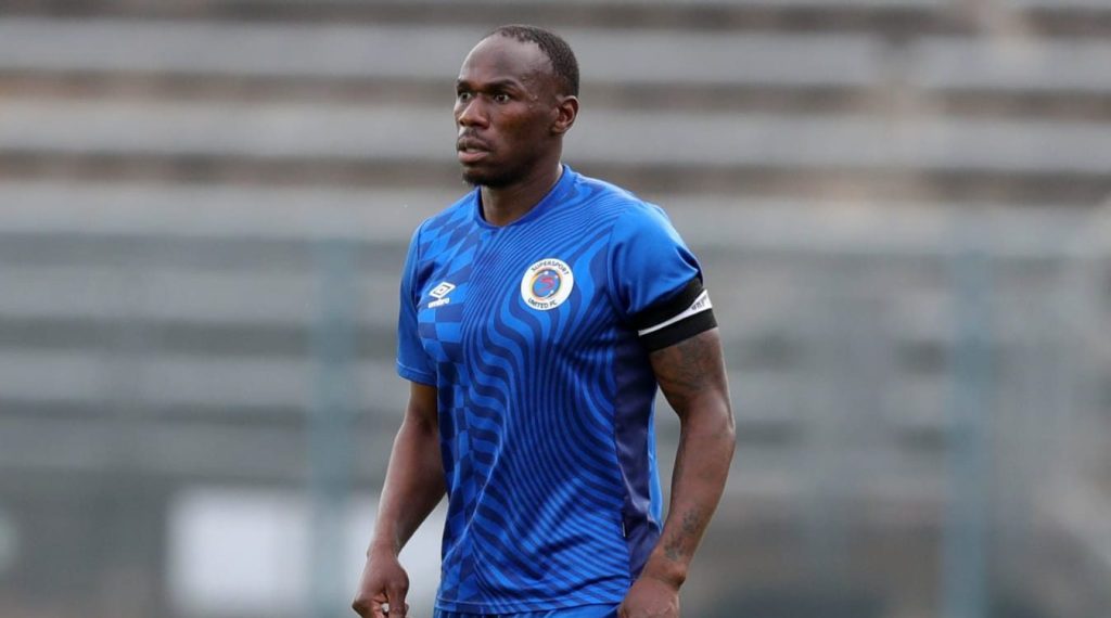 SuperSport United defender Onismor Bhasera 