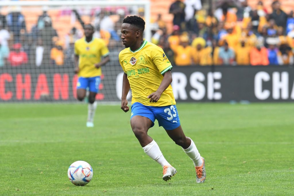 Cassius Mailula in action for Sundowns in the Carling Cup