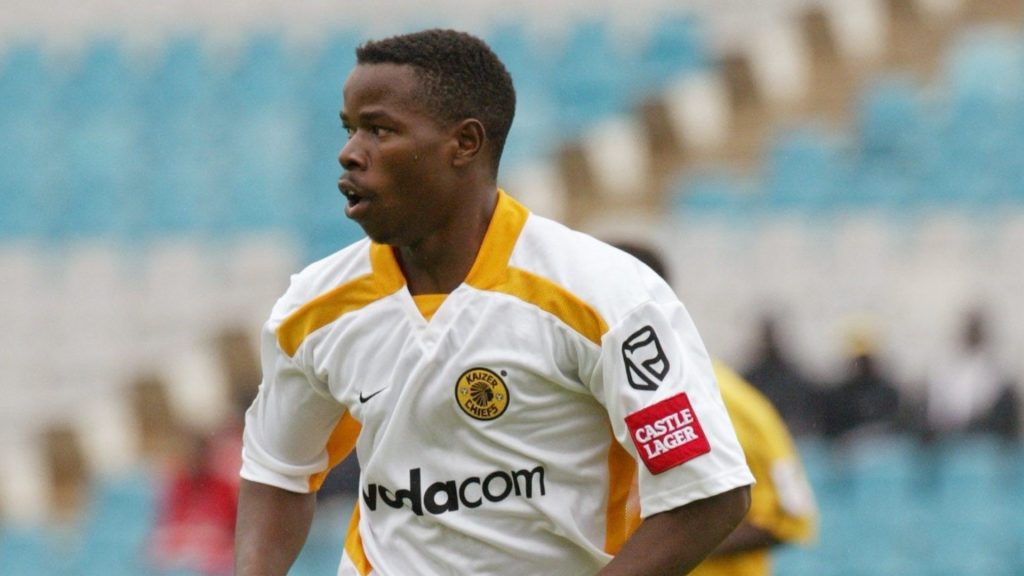 Collins Mbesuma, during his Kaizer Chiefs days