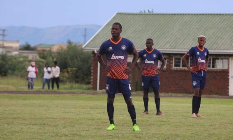 FC Siyanda in action of their ABC Motsepe League clash.