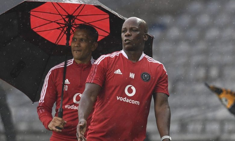 Fadlu Davids was co-coach with Mandla Ncikazi at Pirates