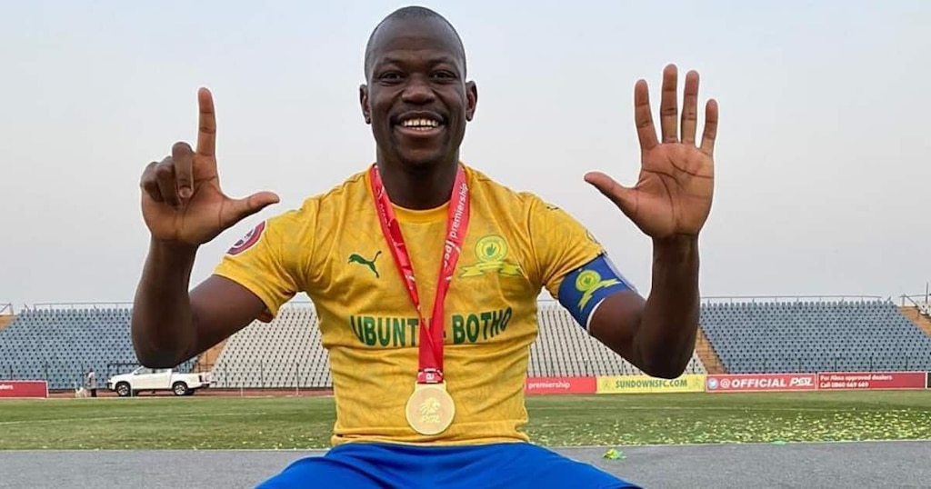 Hlompho Kekana during his Sundowns playing days 