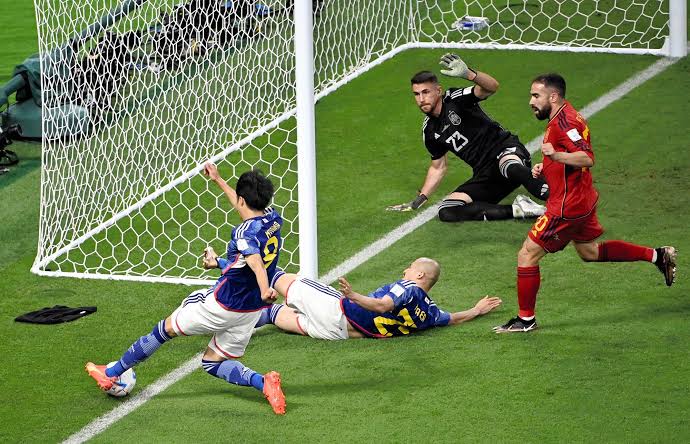 Japan controversial goal at World Cup