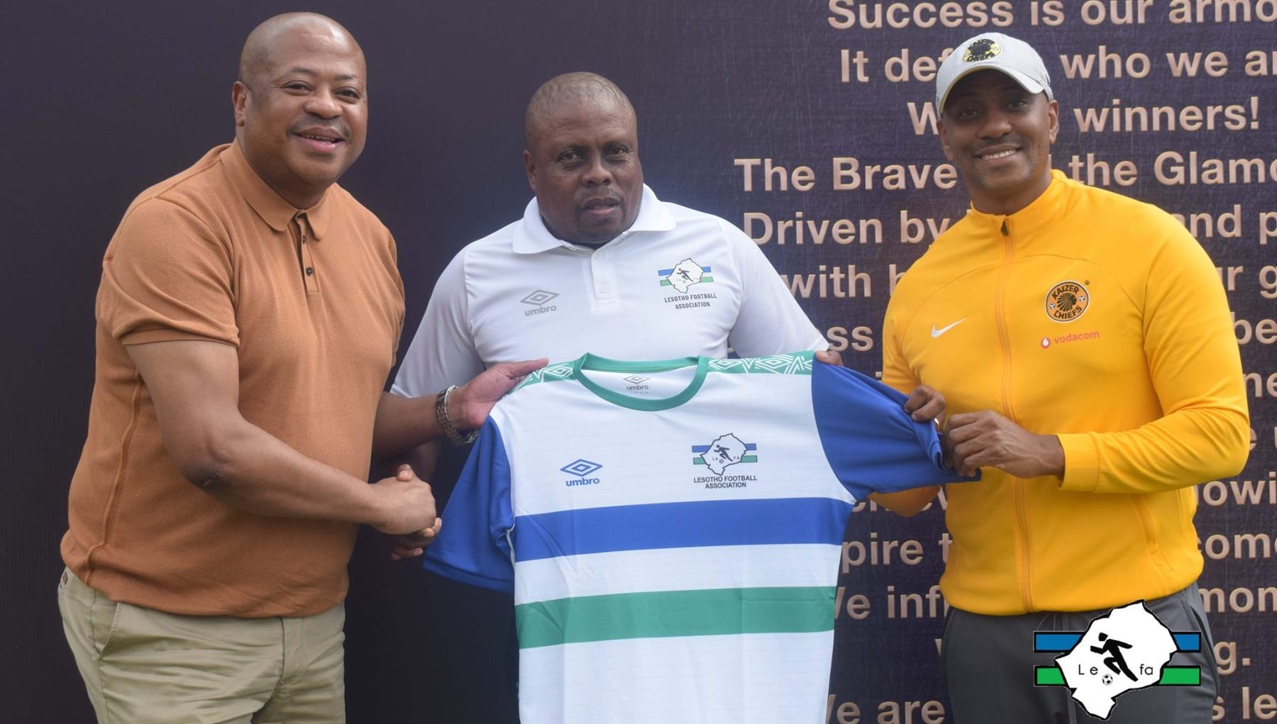 Lesotho FA visits Chiefs to explore development opportunities