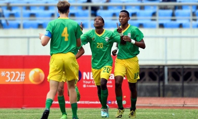 Siyabonga Mabena starred as South Africa under-17 boys football team (Amajimbos) beat Mozambique’s Mambanhas 1-0 in Malawi on Monday afternoon