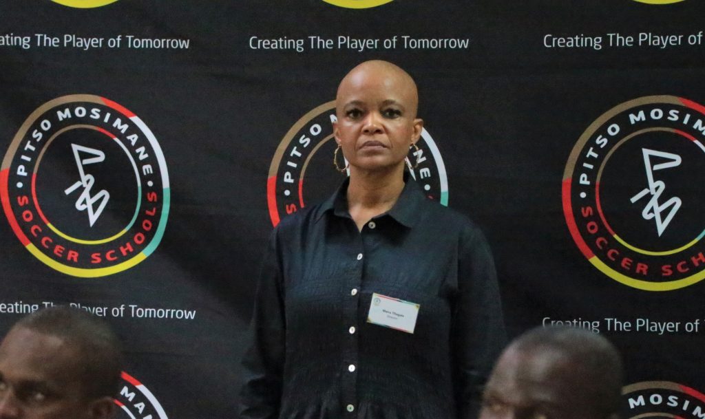 Moira Tlhagale, executive director of the PMSS during the induction