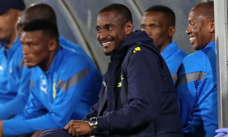 Mamelodi Sundowns head coach Rulani Mokwena has revealed his conversations with the club’s four captains, namely Andile Jali, Mosa Lebusa, Themba Zwane and Denis Onyango after, he was appointed as the sole head coach in October.
