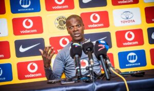 Kaizer Chiefs head coach Arthur Zwane says he is not worried about being shown the exit door despite the club's inconsistent performances in the 2022/23 season.