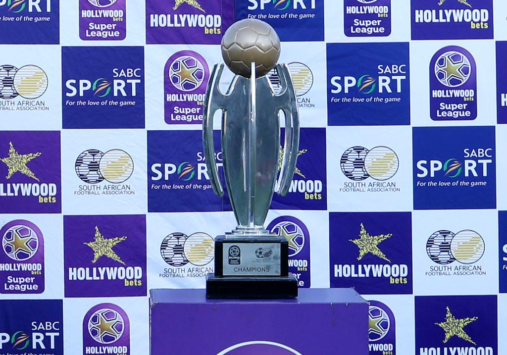 The Hollywoodbets Super League trophy