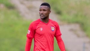 Ishmael Wadi during a league game for JDR Stars