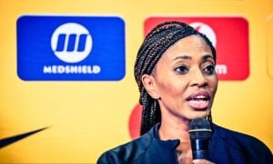 Kaizer Chiefs Marketing and Commercial Director Jessica Motaung addressing the media [Photo by Kaizer Chiefs]