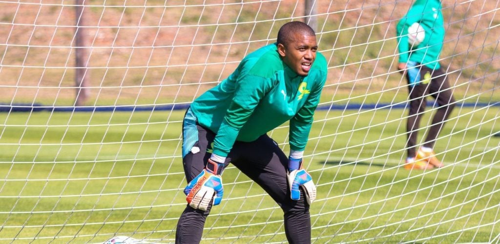 Jody February in training at Sundowns