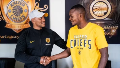 Kaizer Chiefs new signing alongside Kaizer Junior Motaung