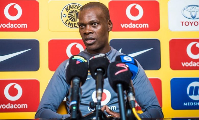 Kaizer Chiefs head coach addressing the media. Picture courtesy of Kaizer Chiefs