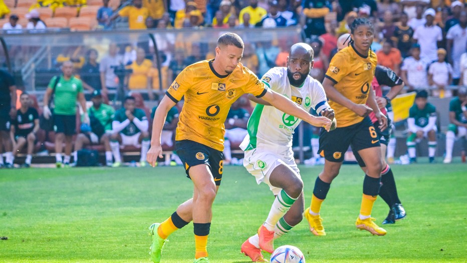 Kaizer Chiefs taking on AmaZulu in the 2022 MTN8