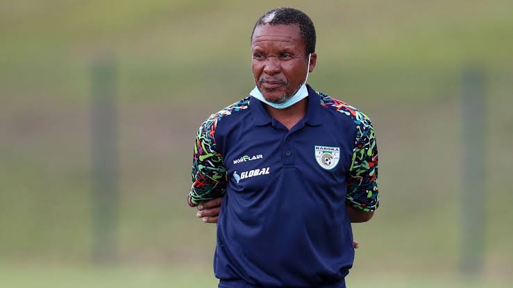 Coach Kgoloko Thobejane during his time at Baroka.