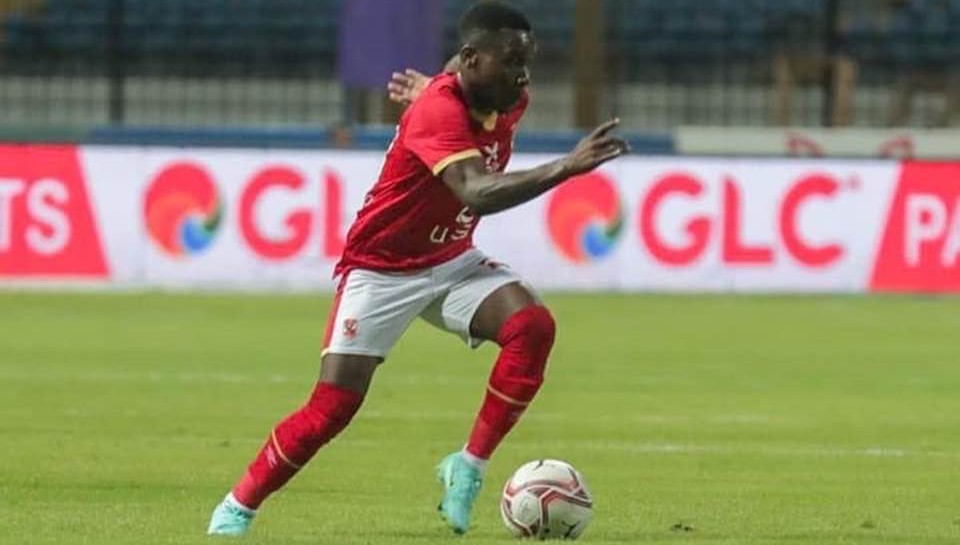 Former Sundowns winger Luís Miquissone in action for Al Ahly