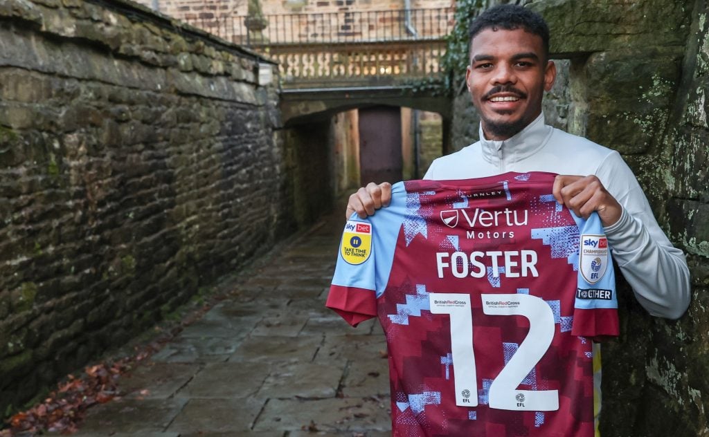 Lyle Foster at his new club Burnley. Picture courtesy of Burnley