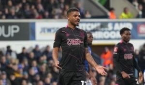 Lyle Foster made his debut for Burnley