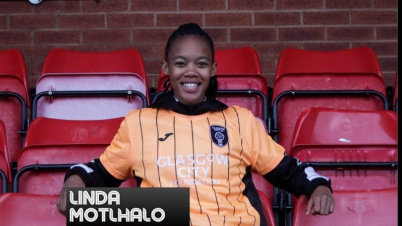 Linda Motlhalo unveiled by Glasgow City [Photo courtesy of Glasgow City]