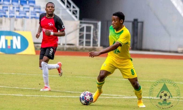 Mpho Mathekgane during his time at Forest Rangers in Zambia