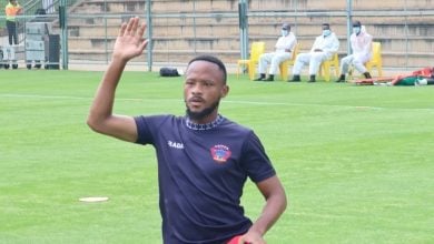 Thokozani Sekotlong during his time at Chippa United