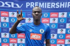 New SuperSport United striker Serigne Mamour Niang