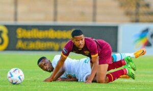 Stellenbosch v Cape Town City in a DStv clash