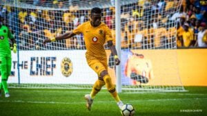 Teenage Hadebe during his stint at Kaizer Chiefs