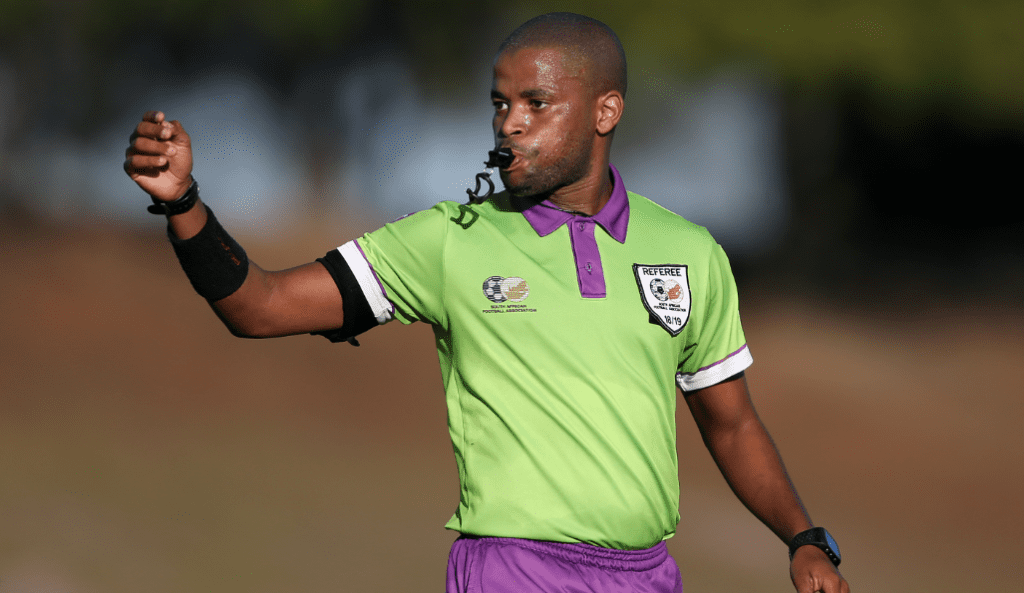Abongile Tom’s whistle kicks-off CHAN at Mandela Stadium