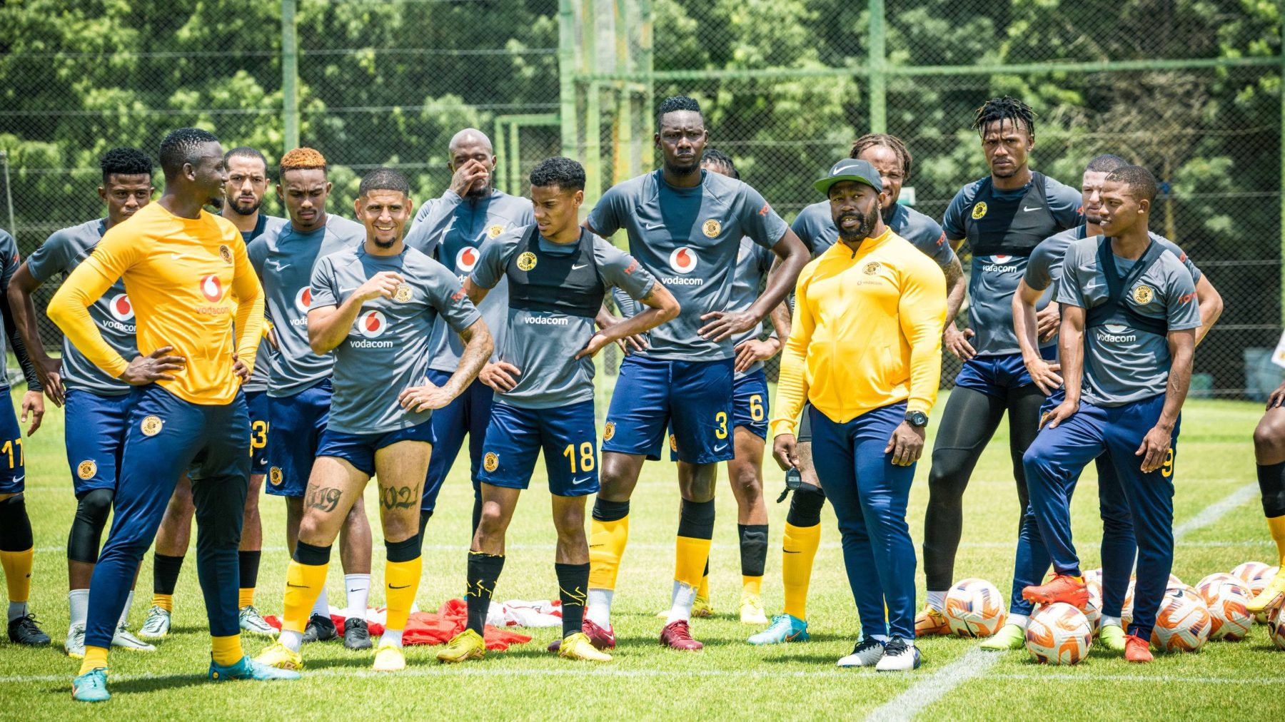 Kaizer Chiefs during  training session at Naturena ahead of DStv Premiership clash against Mamelodi Sundowns 