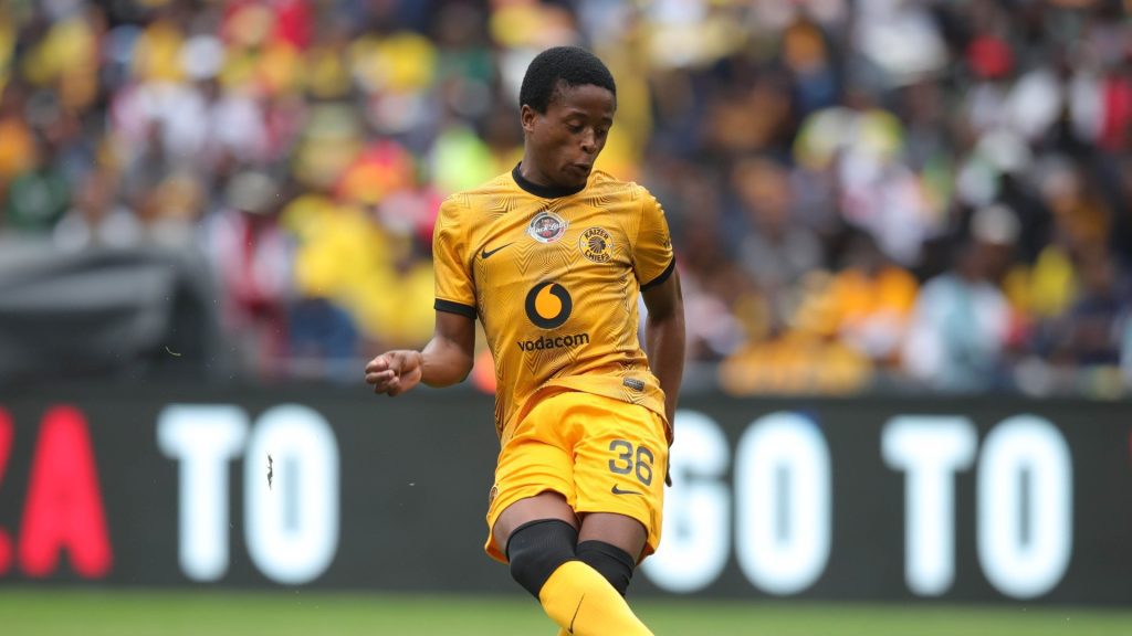 Wandile Duba of Kaizer Chiefs 