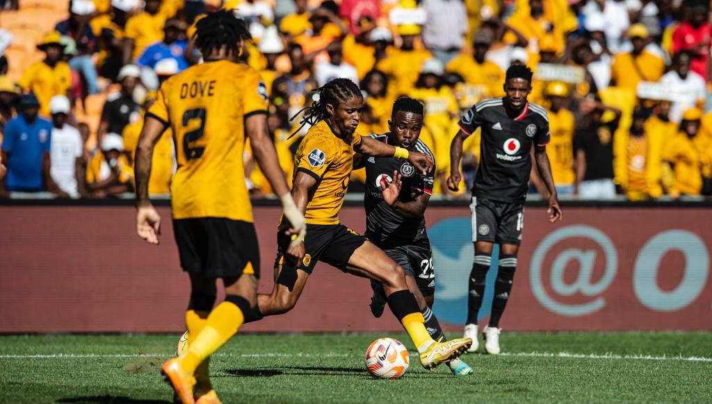 Kaizer Chiefs taking on Orlando Pirates in a DStv Premiership clash