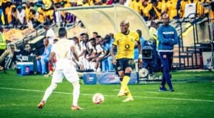 Kaizer Chiefs in action against Royal AM
