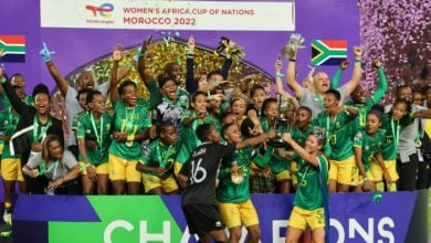 Banyana Banyana winning AWCON