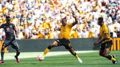 Kaizer Chiefs striker Christian Saile Basomboli