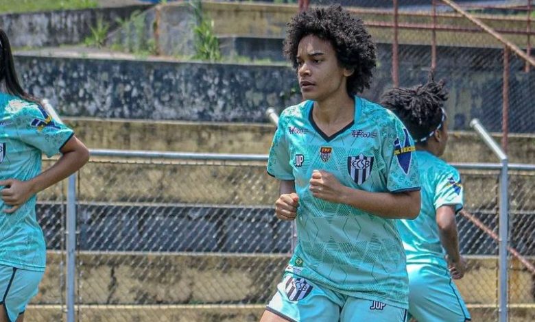 Sao Bernado forward Rebecca Joy Adams