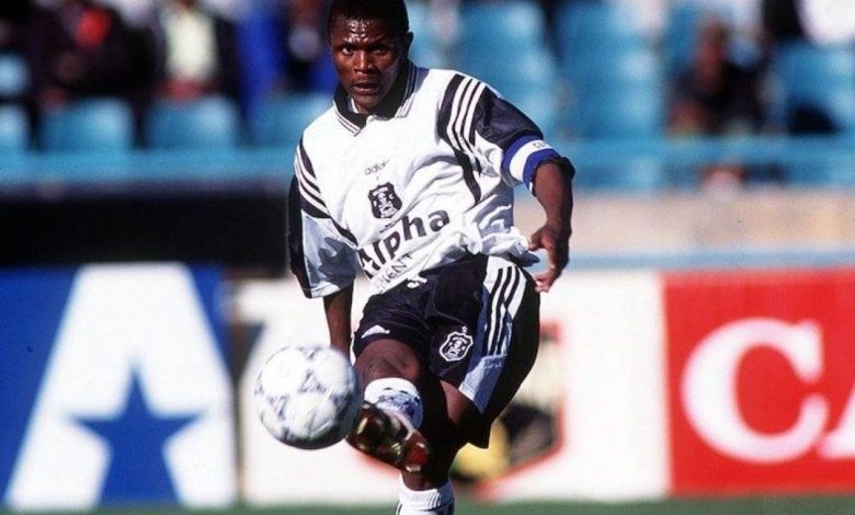 John Moeti playing for Pirates